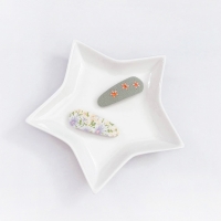 Girl Hair Clip Floral Embroidery Set (GHP9024)